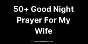 Good Night Prayer