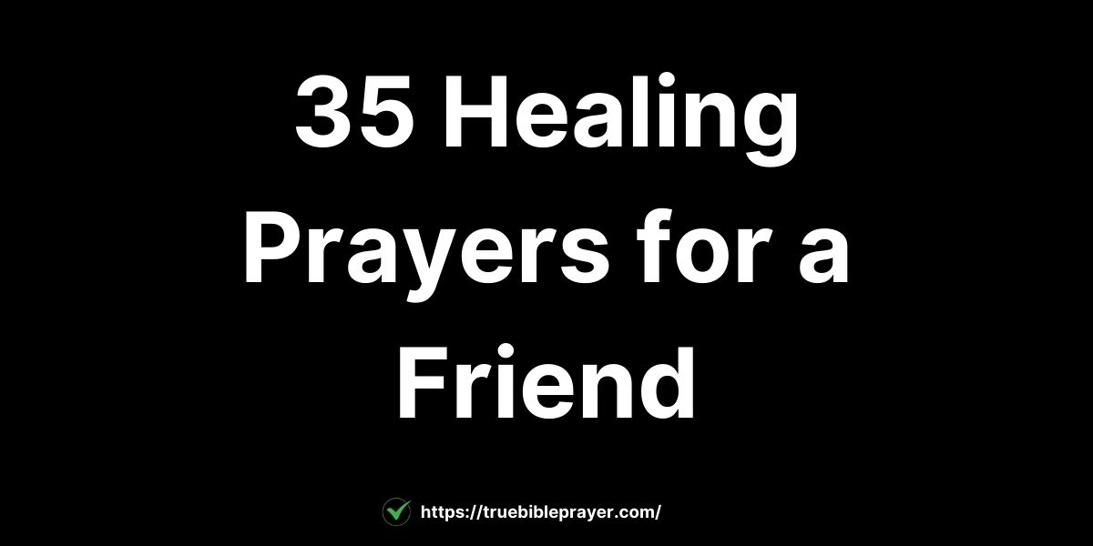 Healing Prayers