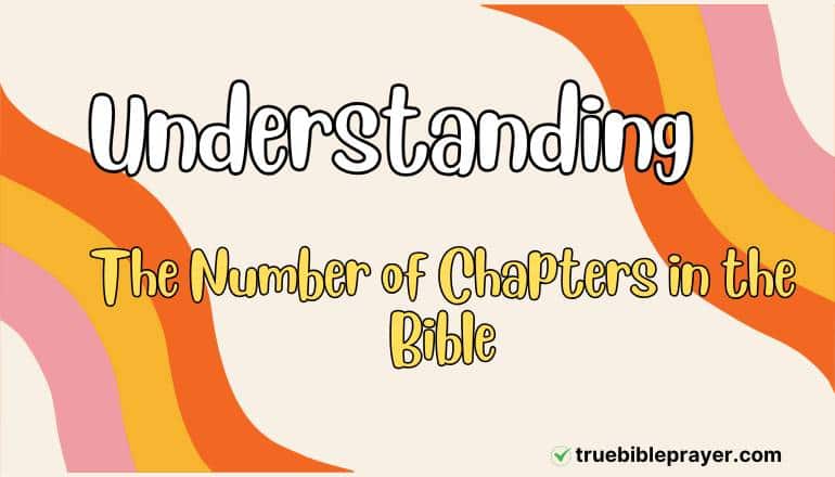 the Number of Chapters in the Bible