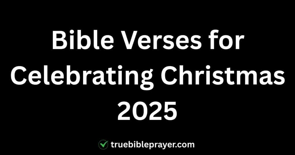 Bible Verses for Celebrating Christmas