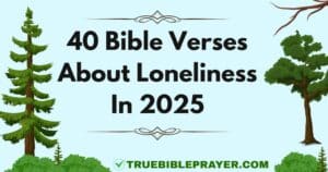 Bible Verses About Loneliness