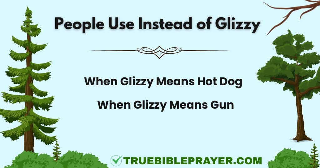 People Use Instead of Glizzy