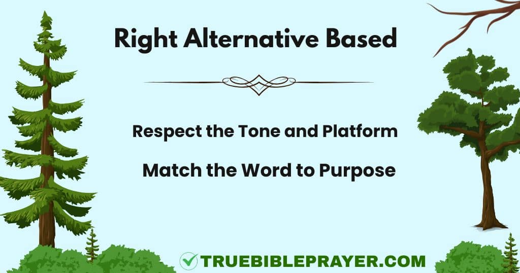 Right Alternative Based