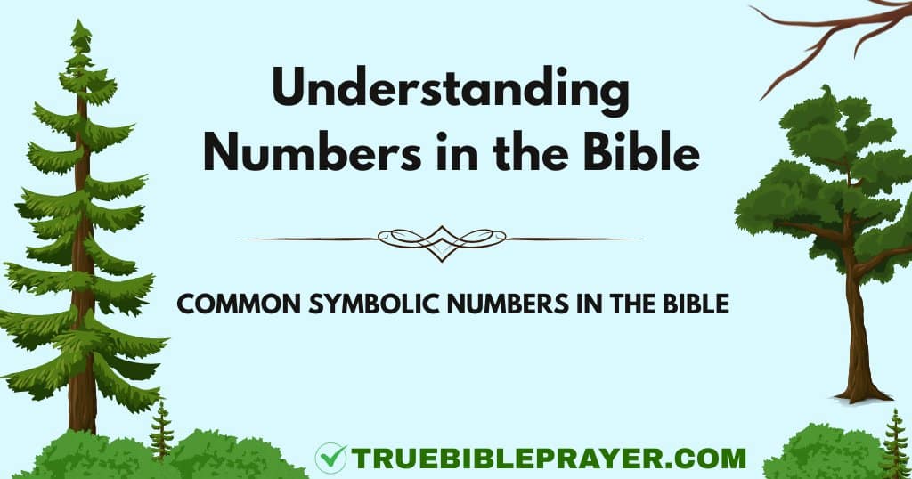 Understanding Numbers in the Bible